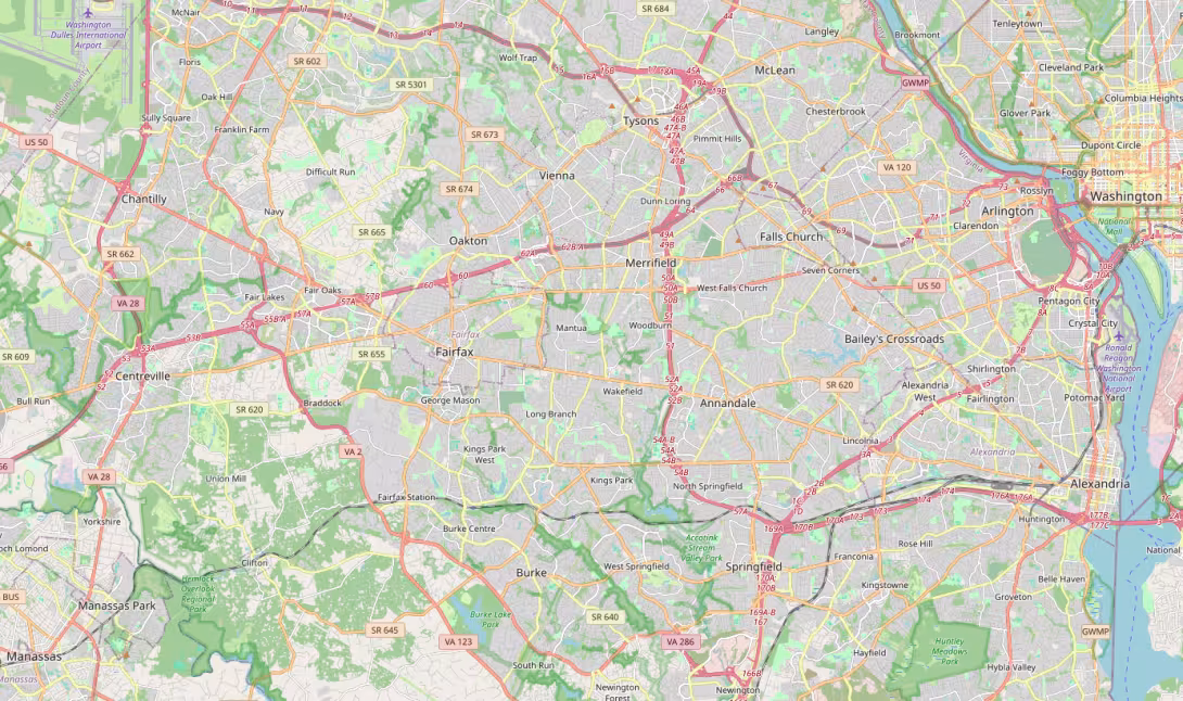 OSM - Northern VA